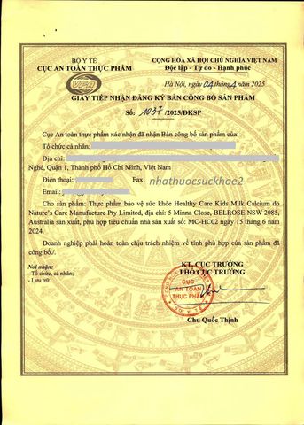 Viên Bổ Sung Canxi Healthy Care 60 Viên - Hỗ Trợ Phát Triển Xương Răng và Chiều Cao Cho Trẻ Từ 4 Tháng Tuổi Trở Lên