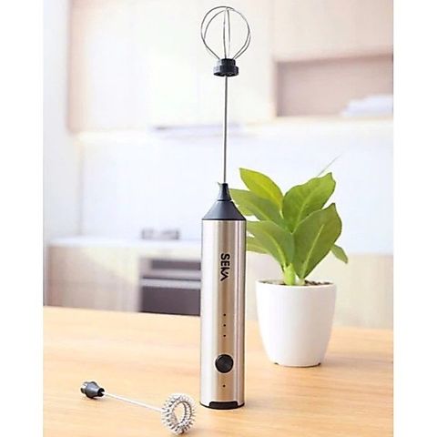 Máy Đánh Trứng Seka MD2210 Que Tạo Bọt Cafe Mini Cầm Tay Không Dây 3 Cấp Độ - Hàng Chính Hãng