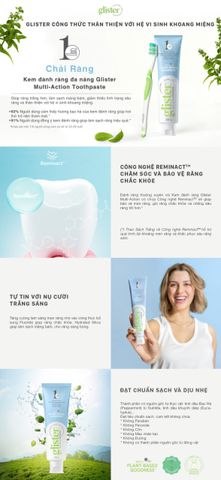 Kem đánh răng (Bạc Hà) Glister Multi-Action Toothpaste