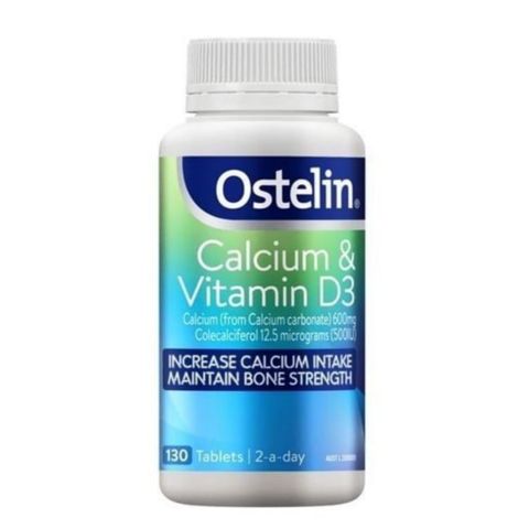Viên uống Ostelin Calcium & Vitamin D3 - Tăng cường & Phát triển hệ xương/răng/cơ bắp - Ngăn ngừa loãng xương [SP Chuẩn Úc]