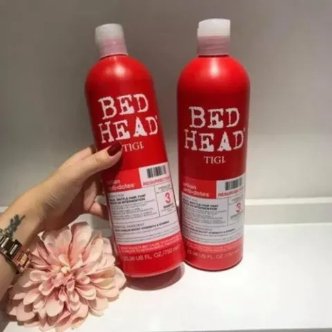 Bộ Dầu Gội Xả Tigi Bed Head Đỏ 750+750ml Siêu Mượt Phục Hồi Hư Tổn 784427
