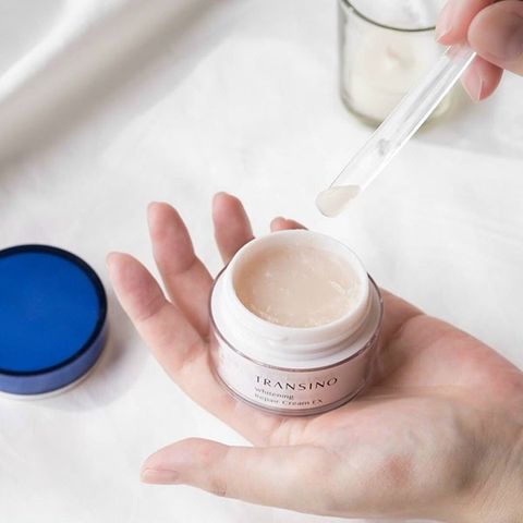 Kem Dưỡng Đêm Cải Thiện Nám Transino Whitening Repair Cream EX 35g, làm giảm nám, sắt tố da