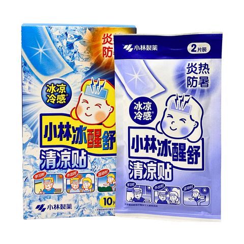 Miếng dán hạ sốt Kobayashi Nhật Bản giúp hạ nhiệt, giảm đau, giảm say nắng cho bé