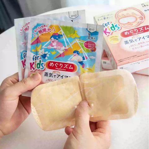 Mặt nạ xông hơi mắt Kao For Kids MegRhythm giúp đôi mắt được thư giãn mỗi ngày Nhật Bản 5 miếng