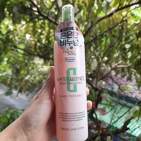 Xịt dưỡng tóc và tạo kiểu hương nước hoa Welcos Fragrance Hàn Quốc 252ml