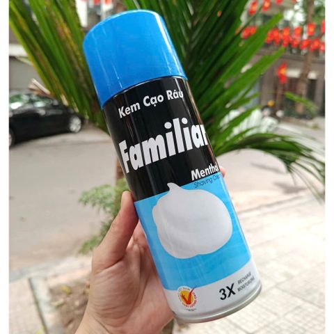 Bọt cạo râu dưỡng ẩm và làm mềm da Figaro Shaving Foam Cao cấp Italy