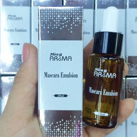 Nước pha mascara không bị khô vón cục Aroma Emulsion Cao cấp Hàn Quốc 20ml