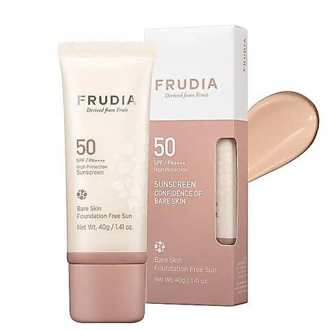 Kem chống nắng Frudia Confidence Hàn Quốc Che khuyết điểm, nám tàn nhang thay thế kem nền, sáng da 40g