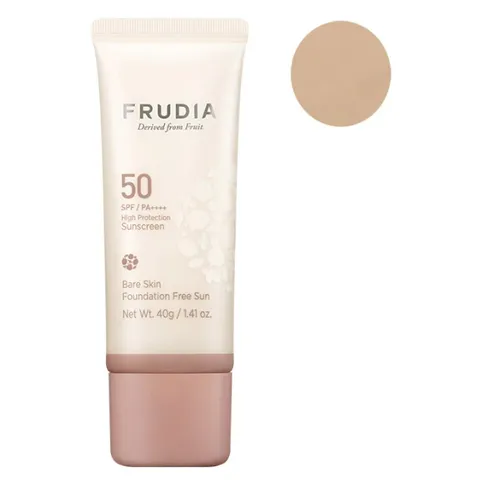 Kem chống nắng Frudia Confidence Hàn Quốc Che khuyết điểm, nám tàn nhang thay thế kem nền, sáng da 40g