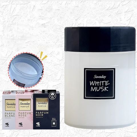 Sáp thơm khử mùi làm mát không khí ô tô Sawaday Parfum Noir Cao Cấp Nhật Bản 110g