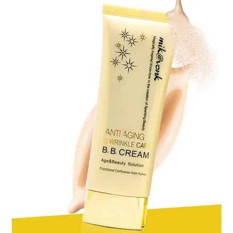 Kem BB xóa nhăn chống nắng dưỡng ẩm Mik@vonk Anti Aging & Wrinkle Care BB Cream 60ml