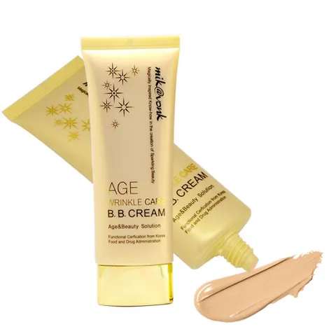 Kem BB xóa nhăn chống nắng dưỡng ẩm Mik@vonk Anti Aging & Wrinkle Care BB Cream 60ml