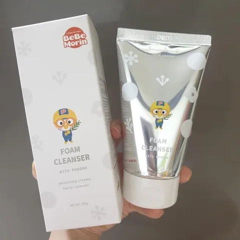 Sữa rửa mặt cho tuổi dậy thì da dầu mụn Pororo Foam Cleanser Hàn Quốc 120g