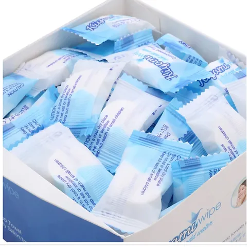 Khăn Mặt Nén Đa Năng Dạng Kẹo Tiện Lợi Nhật Bản Kiyomi loại 100 viên / 50 viên size 22x24cm