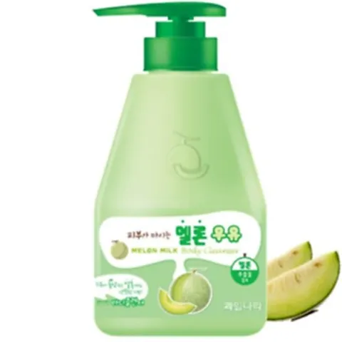 Sữa tắm dưa gang dưỡng da mềm mịn, cấp ẩm cho da Kwailnara Melon Milk Body Cleanser 560g