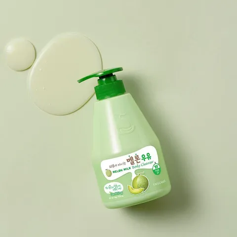 Sữa tắm dưa gang dưỡng da mềm mịn, cấp ẩm cho da Kwailnara Melon Milk Body Cleanser 560g