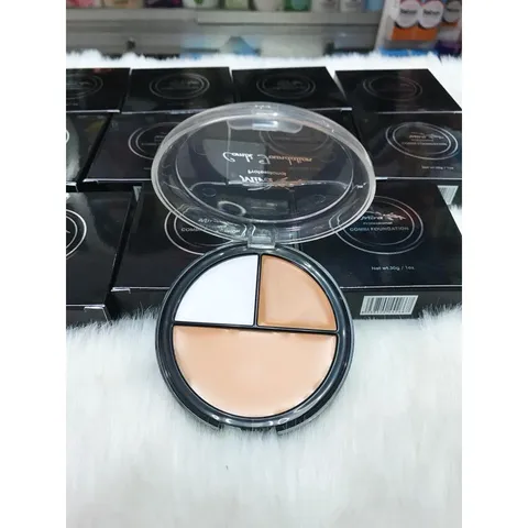 Kem che khuyết điểm và tạo khối 3 ngăn Mira Combi Foindation Hàn Quốc 30g - Chọn màu