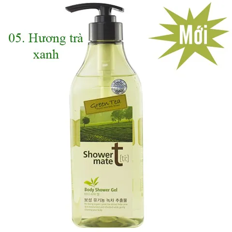 Sữa Tắm Tinh Chất Hoa Cúc Shower Mate Chamomile 550g (hương thơm nhẹ nhàng , thư thái)
