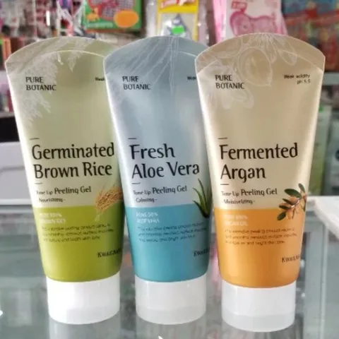 Tẩy tế bào chết thảo dược Kwailnara Pure Botanic giúp trắng da, loại bỏ da xỉn màu Hàn Quốc 120gr
