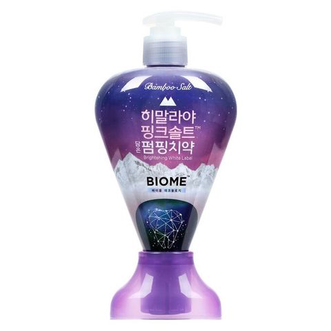 Kem đánh răng Muối Hồng Himalaya Pink Salt BioMe Pumping Hàn Quốc 285g