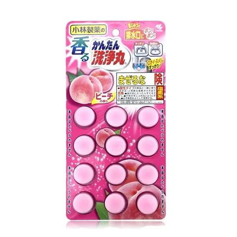 Viên nén sủi Kobayashi thông tắc đường ống, Toilet, bồn rửa Nhật Bản 12 Viên