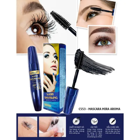 Mascara Làm Cong Và Dày Mi Mira Aroma Lash Doubling 8g