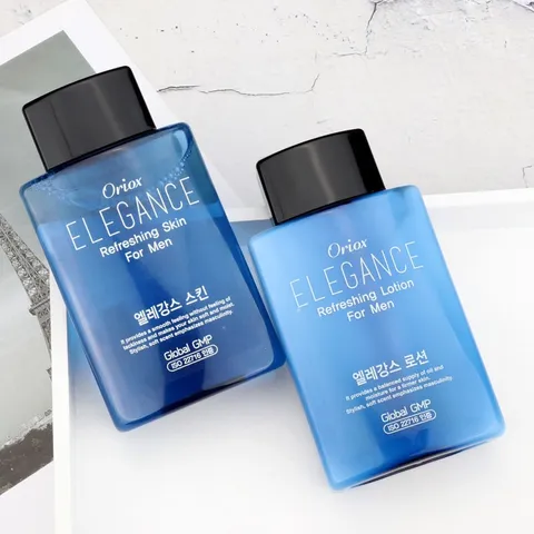 Sữa dưỡng da dành cho Nam Oriox Elegance Refreshing Lotion For Men dưỡng trắng và săn chắc da 365ml