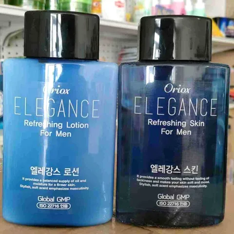 Sữa dưỡng da dành cho Nam Oriox Elegance Refreshing Lotion For Men dưỡng trắng và săn chắc da 365ml
