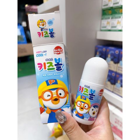 Lăn muỗi đốt Pororo Hàn Quốc 50ml, lăn bôi giảm ngứa muỗi và côn trùng đốt cho bé từ 6 tháng tuổi