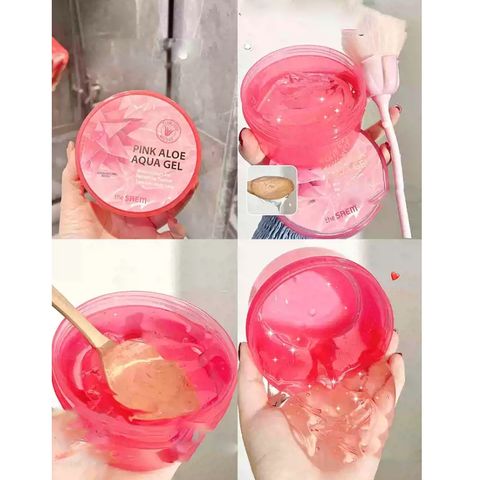 Gel dưỡng nha đam đa năng THE SAEM Jeju Fresh 99% Aloe Soothing Gel Hàn Quốc 300g