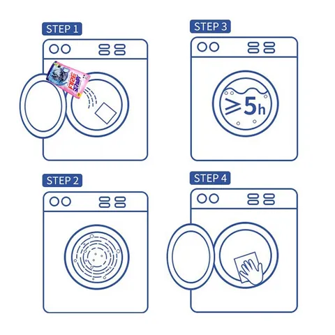 Bột tẩy vệ sinh lồng máy giặt Sandokkaebi Hàn Quốc 450g