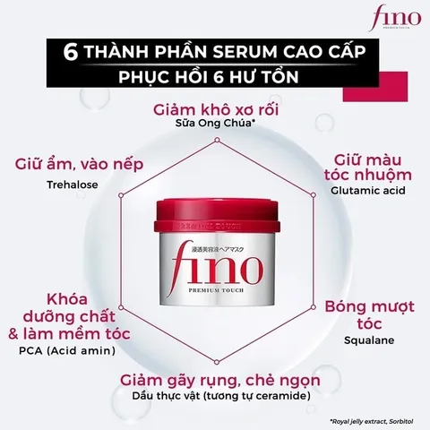 Kem ủ tóc cao cấp Fino phục hồi hư tổn Premium Touch Nhật Bản 230g