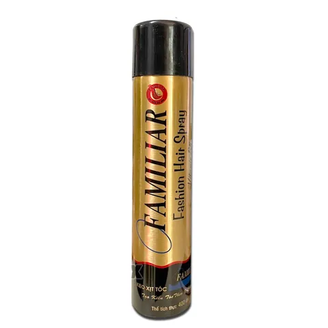 Gôm xịt tóc giữ nếp tạo kiểu nam nữ Familiar Hair Spray 350ml