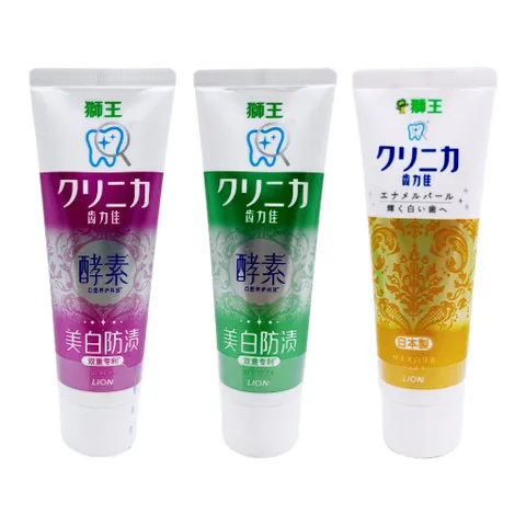 Kem đánh răng Lion Clinica mint ngừa sâu răng Nhật Bản 130g