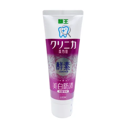 Kem đánh răng Lion Clinica mint ngừa sâu răng Nhật Bản 130g