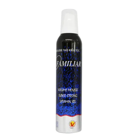 Mousse Tạo Kiểu Tóc Familiar Giữ Nếp Mạnh 250ml