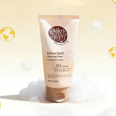 Sữa rửa mặt tạo bọt sạch sâu Kwailnara Deep Cleasing Foam Hàn Quốc 150g
