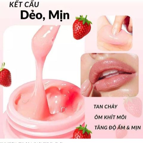 Mặt nạ ủ môi Biful by Hydrating Glow Lip Mask giúp môi căng mọng, chống nhăn thâm môi Hàn Quốc 10ml