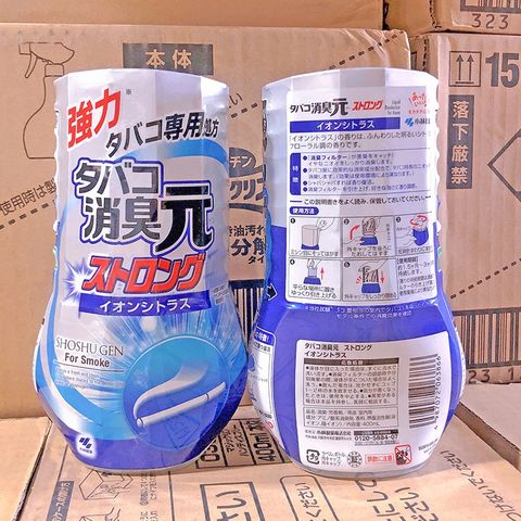 Tinh dầu khử mùi khói thuốc lá Kobayashi Shoshu Gen Nhật Bản 400ml