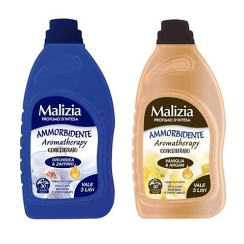 Nước xả vải đậm đặc lưu hương mềm vải Malizia hoa lan và Sapphire 750ml