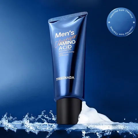 Sữa rửa mặt cho nam Treechada Amino Acid Cleanser giúp làm sạch, giảm mụn Thái Lan 100g