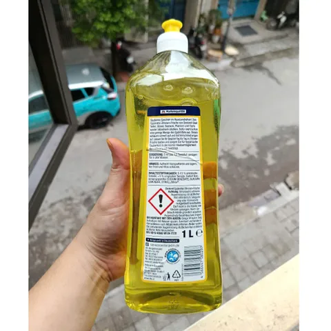 Nước rửa chén bát Denkmit Đức 1L dùng cho cả máy rửa bát