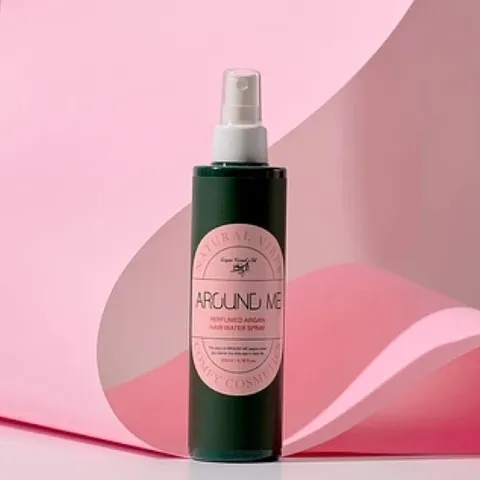 Keo xịt tóc dưỡng và tạo kiểu bồng bềnh, xoăn hương Argan Around Me Perfumed Argan Hair Water Spray 200ml