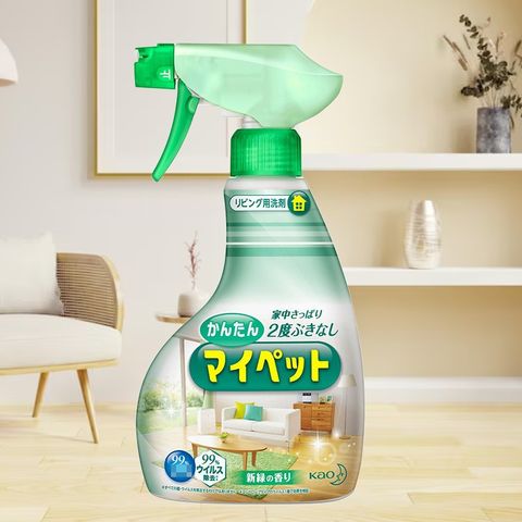 Nước lau sạch nội thất đa năng (gỗ, nhựa, vải, nỉ) Kao Household Cleaner Nhật Bản 400ml