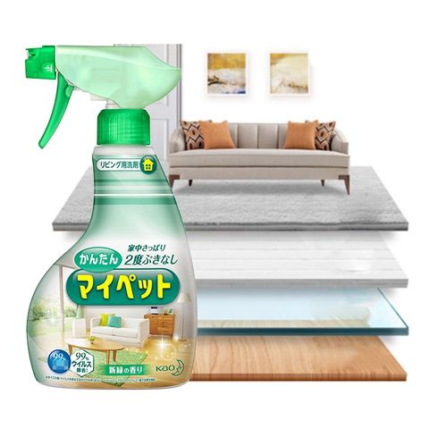 Nước lau sạch nội thất đa năng (gỗ, nhựa, vải, nỉ) Kao Household Cleaner Nhật Bản 400ml