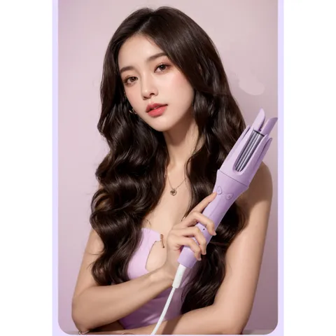 Máy uốn tóc làm xoăn tự động lớp phủ gốm sứ bảo vệ tóc khi tạo kiểu đường kính 32mm