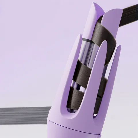 Máy uốn tóc làm xoăn tự động lớp phủ gốm sứ bảo vệ tóc khi tạo kiểu đường kính 32mm
