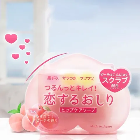 Xà phòng cải thiện thâm mông, làm sáng da Pelican Nhật Bản Hip Care Soap 80g