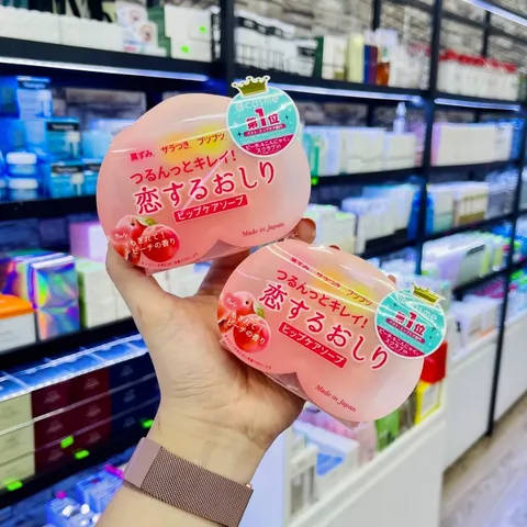 Xà phòng cải thiện thâm mông, làm sáng da Pelican Nhật Bản Hip Care Soap 80g
