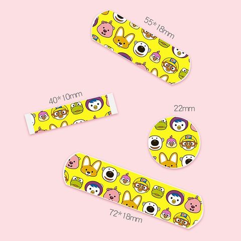Hộp 20 miếng Băng y tế urgo hoạt hình dễ thương Pororo Kids Bandage Hàn Quốc